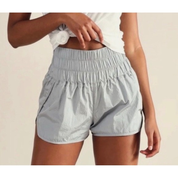 Free People Pants - Free People FP Movement Shorts Athletic Sz Small Gray "The‎ Way Home"
